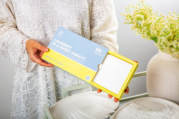 أوراق غسيل الملابس